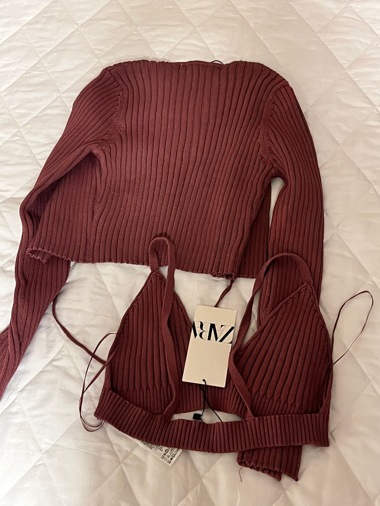 자라 가디건+나시 세트 (자크뮈스 st--1