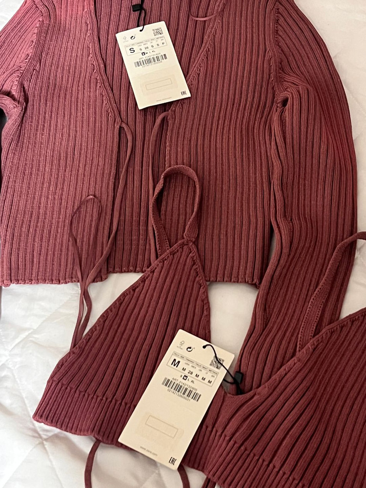 자라 가디건+나시 세트 (자크뮈스 st--4