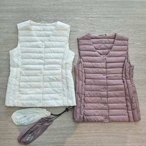 [네고칼차단] 탑텐 거위털 경량 패딩조끼 일괄