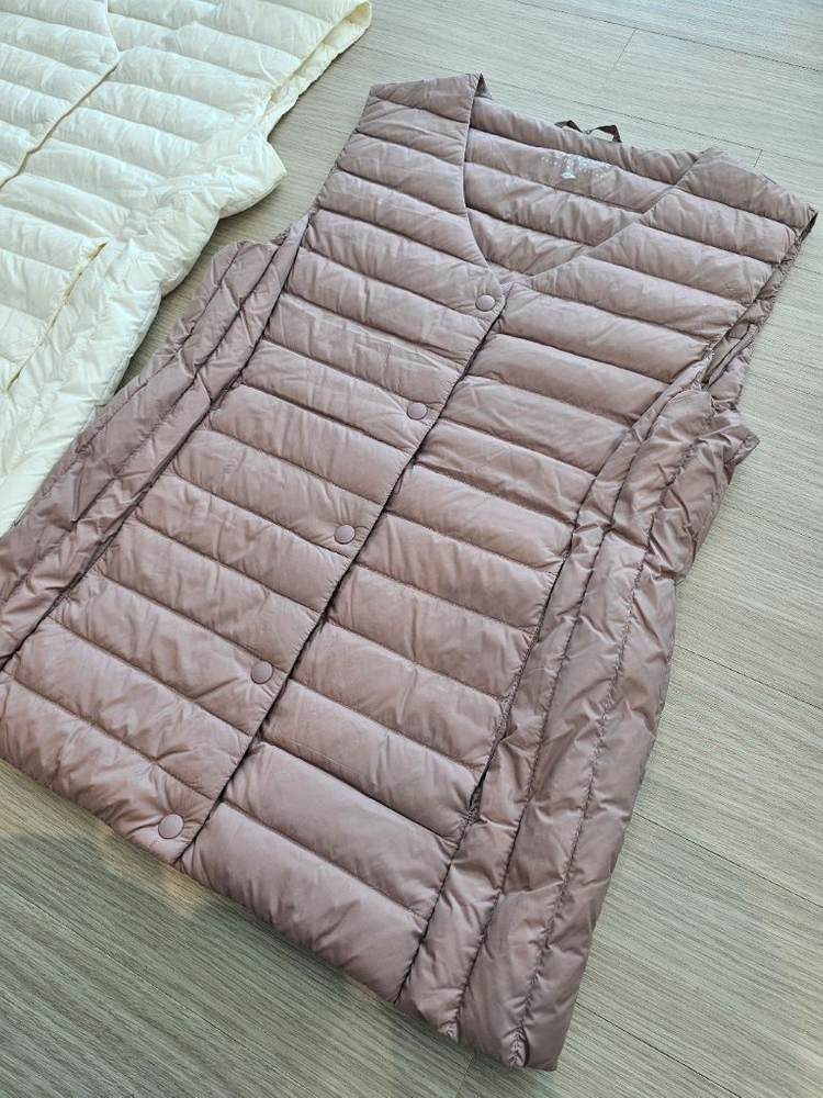 [네고칼차단] 탑텐 거위털 경량 패딩조끼 일괄--2