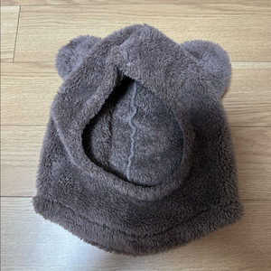 곰돌이 털모자
