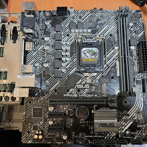 ASUS 프라임 H410M-A 메인보드 팝니다