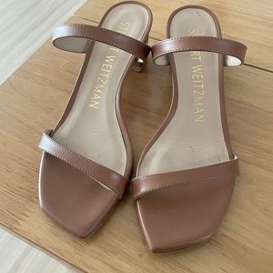 스튜어트 와이츠먼 여성 스트랩 샌들 힐 230