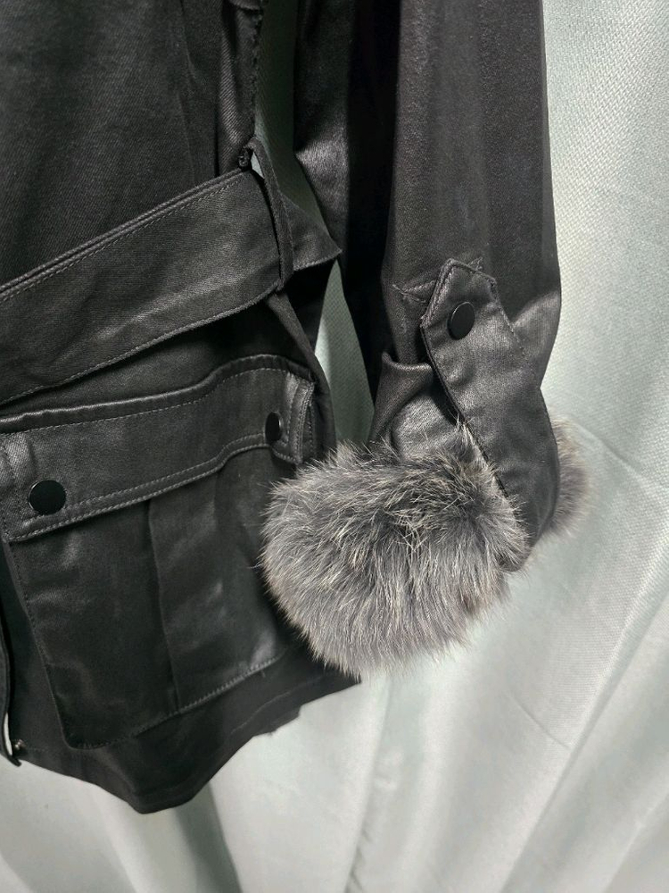 안나수이 블랙 벨트자켓--4