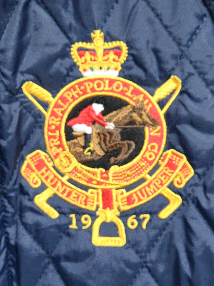 (L) 랄프로렌 폴로 퀼팅자켓 네이비 누빔점퍼 캐주얼--3