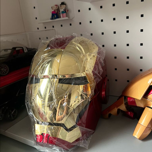 오토킹 아이언맨 헬멧 mk5 led 하자품