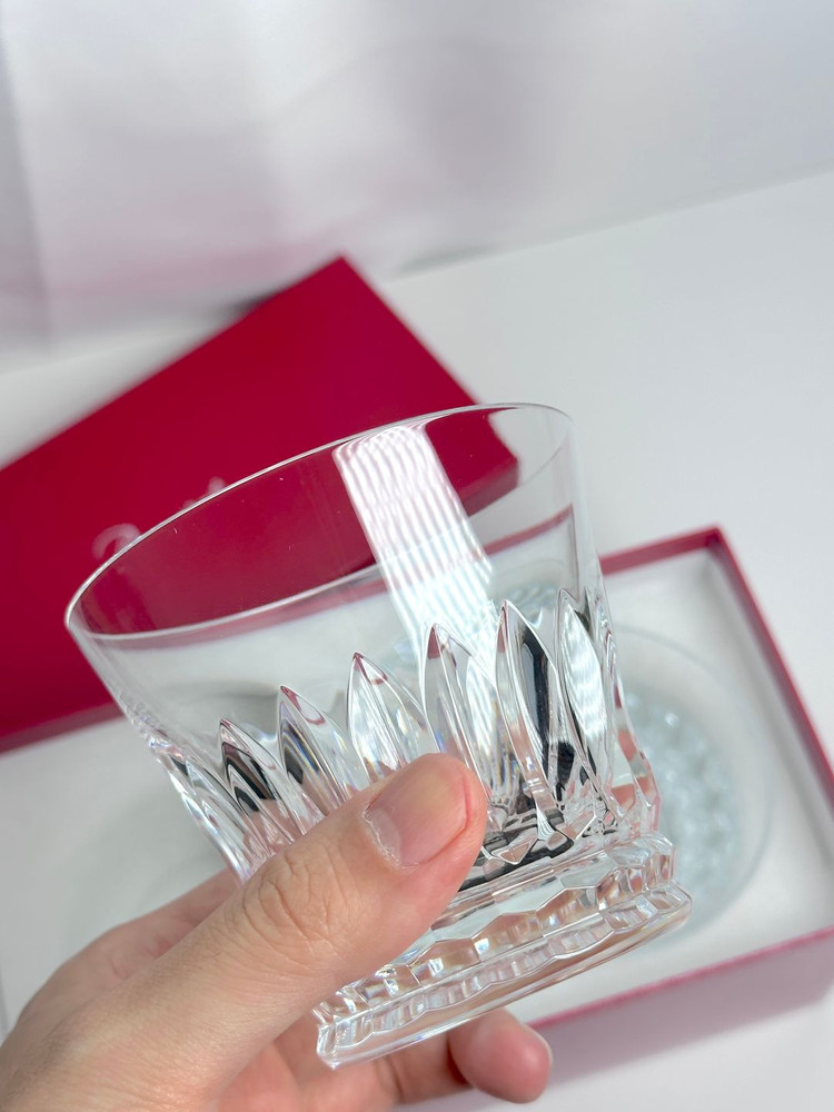 [미사용] 바카랏 The YEAR 2021 크리스탈 텀블러(로우볼) 2P 세트 바카라 잔 이미지