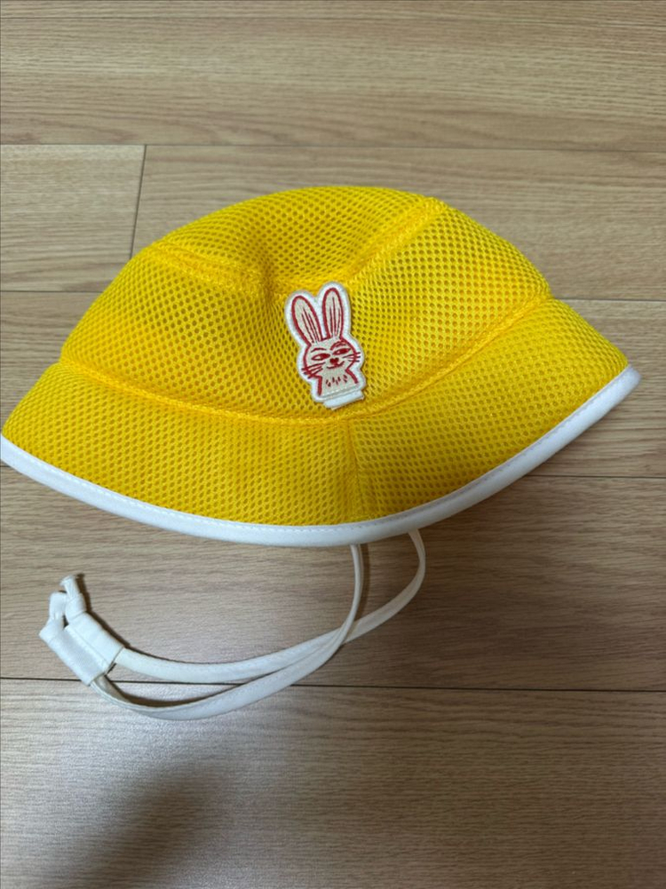 베베드피노 토끼 메쉬 모자--2