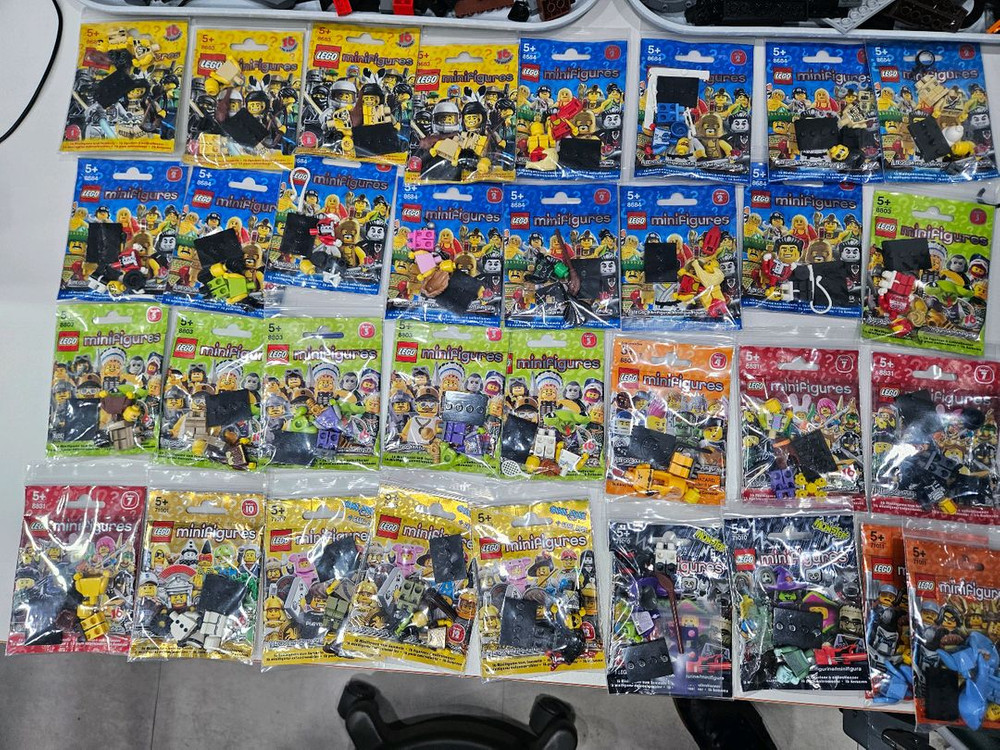 레고 미니피규어 미피 1~15--0