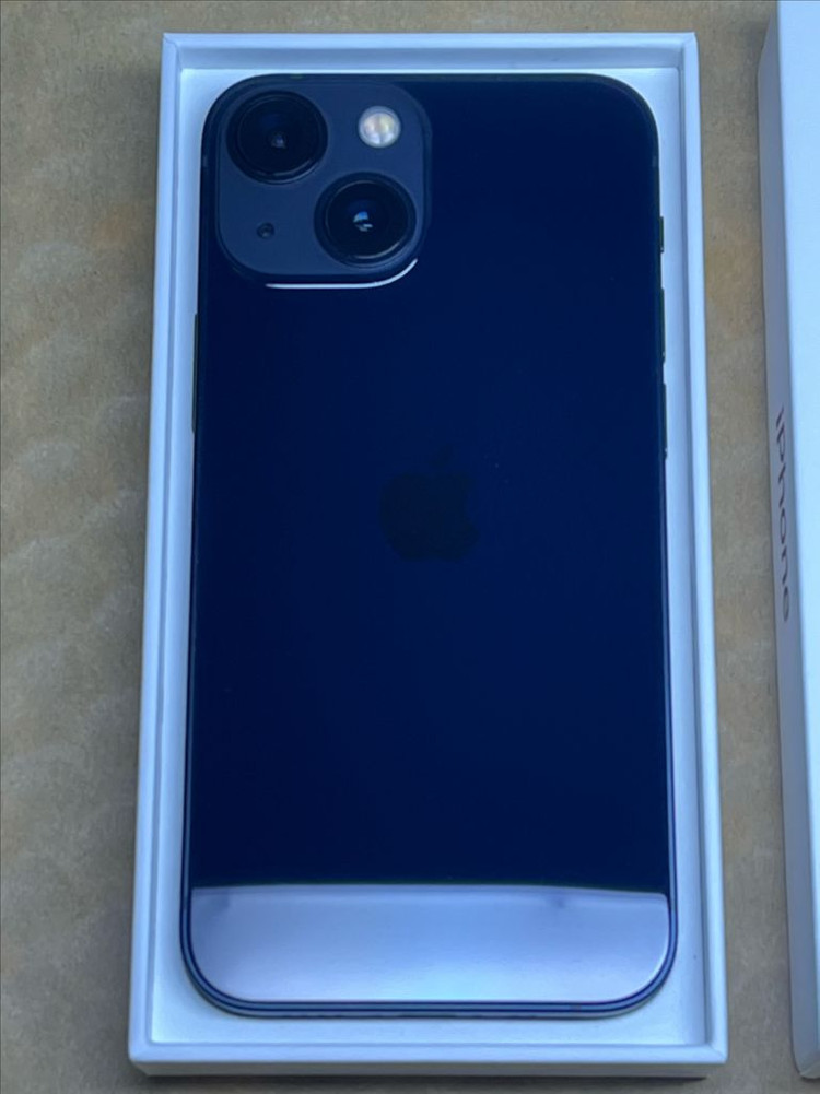 (리퍼미사용)아이폰 13미니 128 미드나이트 자급제 100%--3
