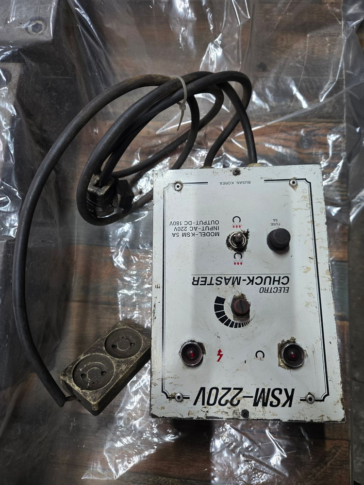 중고 300*600mm 전자척 우성마그네트--1