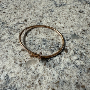 14k제작 로즈골드 러브팔찌 못팔찌 16호