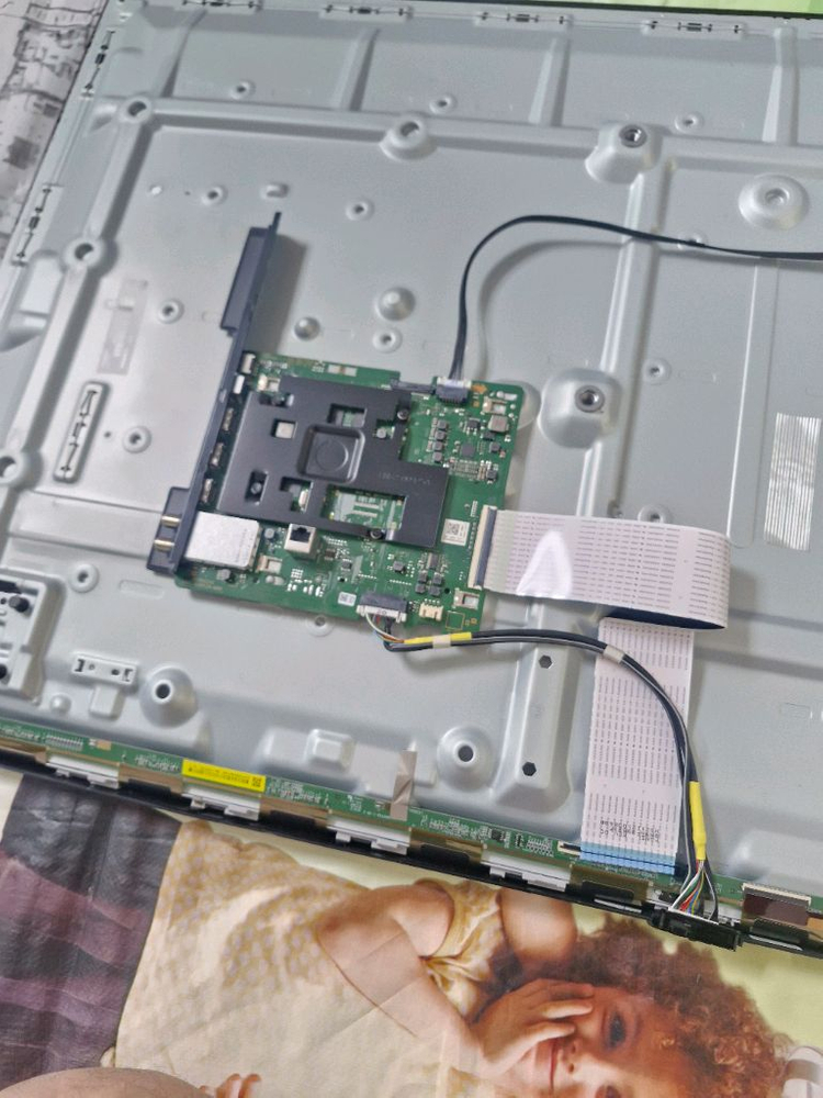 삼성스마트티비KU50UA7050 파워보드 메인보드 백라이트 스피커 스텐드 이미지