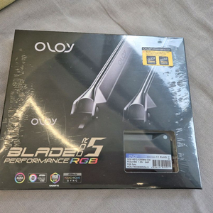 (새상품) OLOY DDR5 5200 32GB(16GX2) RGB 튜닝 메모리