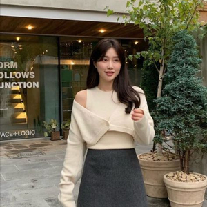 리에뜨 볼레로 나시 가디건 세트