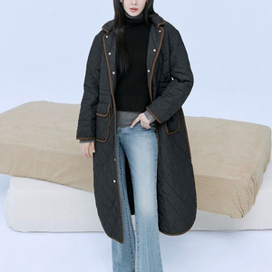 [마지막 가격내림/새상품/무배]더엣지 퀼팅 롱 패딩 코트