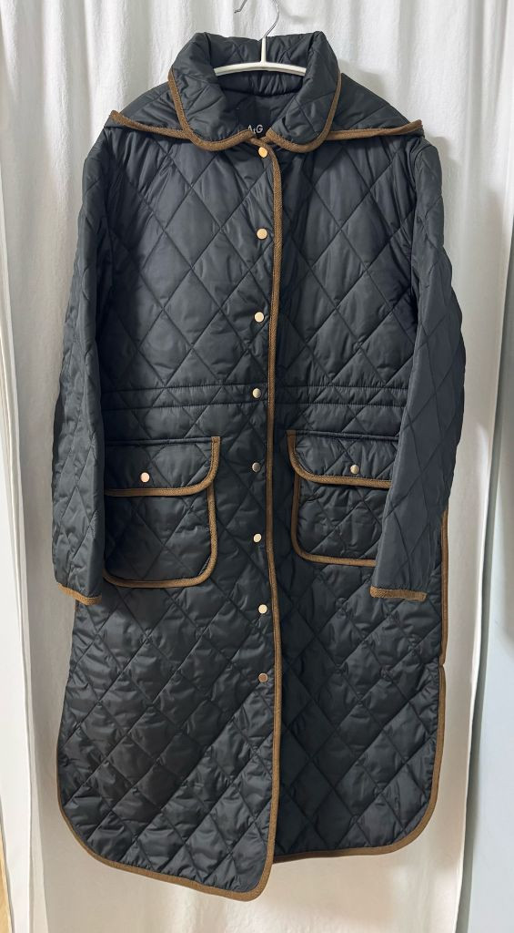 [마지막 가격내림/새상품/무배]더엣지 퀼팅 롱 패딩 코트--2