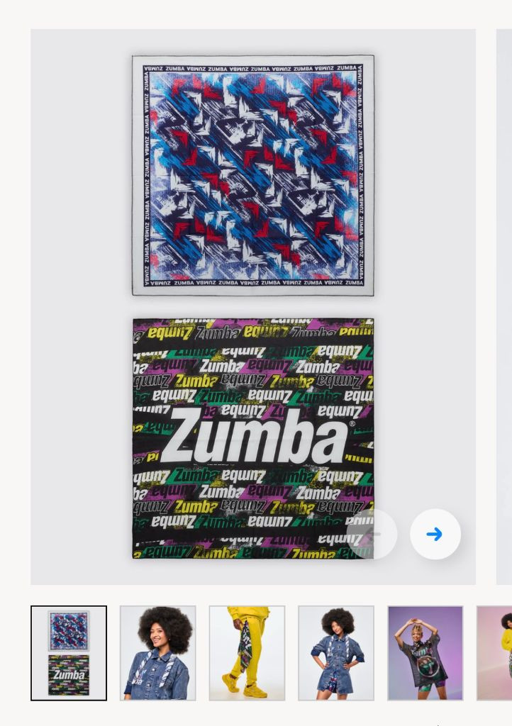 줌바웨어 줌바 반다나--1