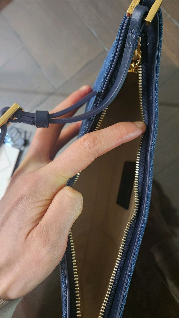 자크뮈스 데님 호보백 이미지