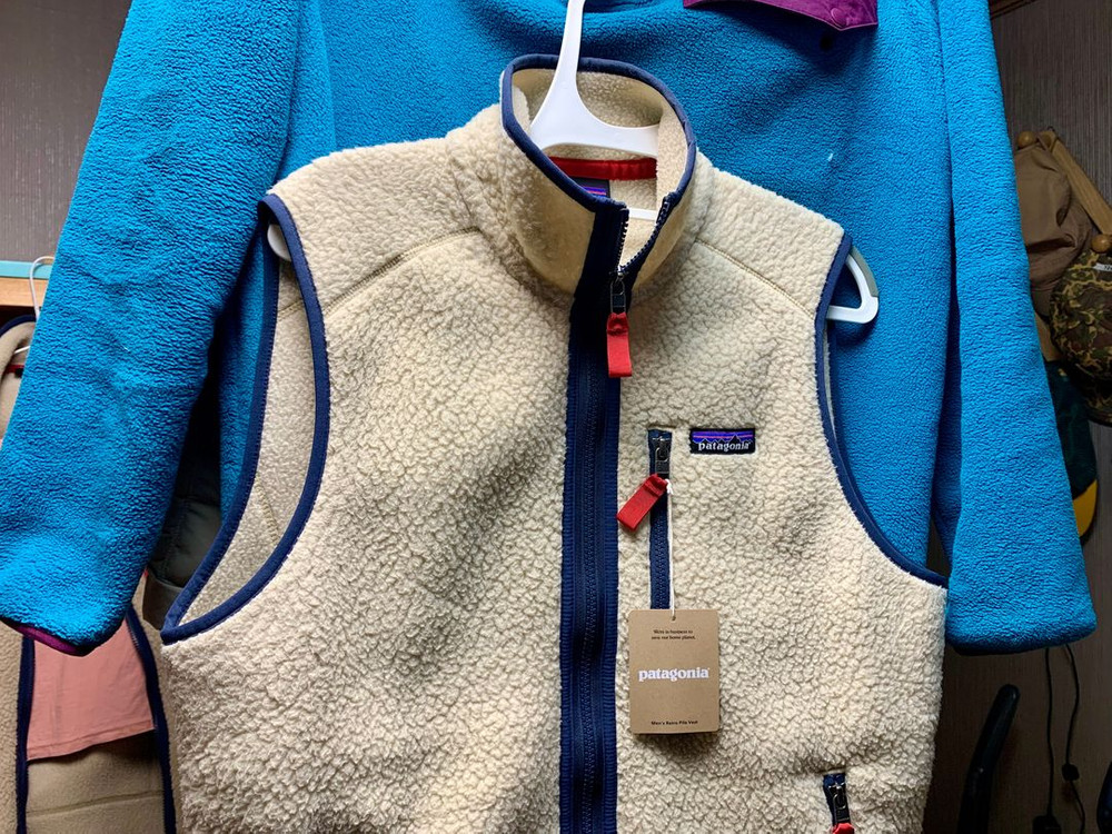 파타고니아 레트로 파일 조끼 S--4