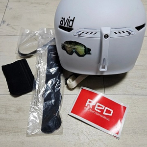 RED AVID GROM 스노우보드 헬멧