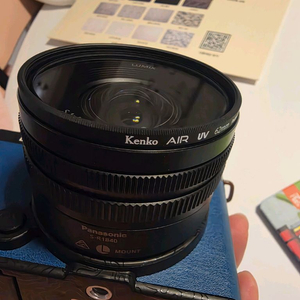 루믹스 18-40렌즈(켄코필터 포함)