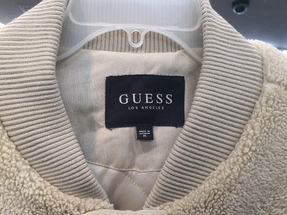 게스(GUESS) 덤블 보머 자켓 베이지 XL (상태 좋음) 이미지