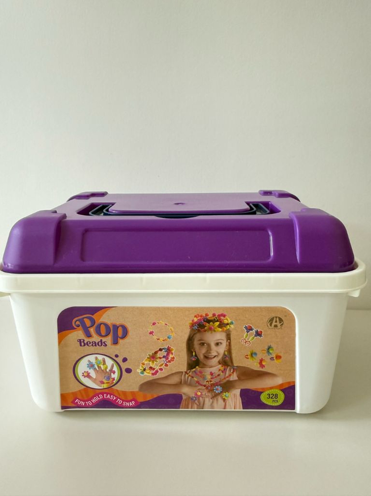 새상품) 주얼리 스냅 비즈 목걸이 팔찌 세트 328pcs--1