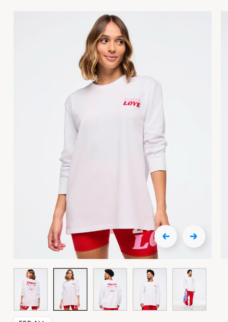 줌바웨어 줌바긴팔티--1