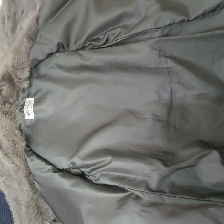 리얼퍼 베스트 털조끼 토끼털--5