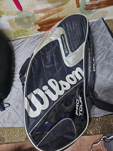 윌슨 K-Factor 3단 리켓 가방--2