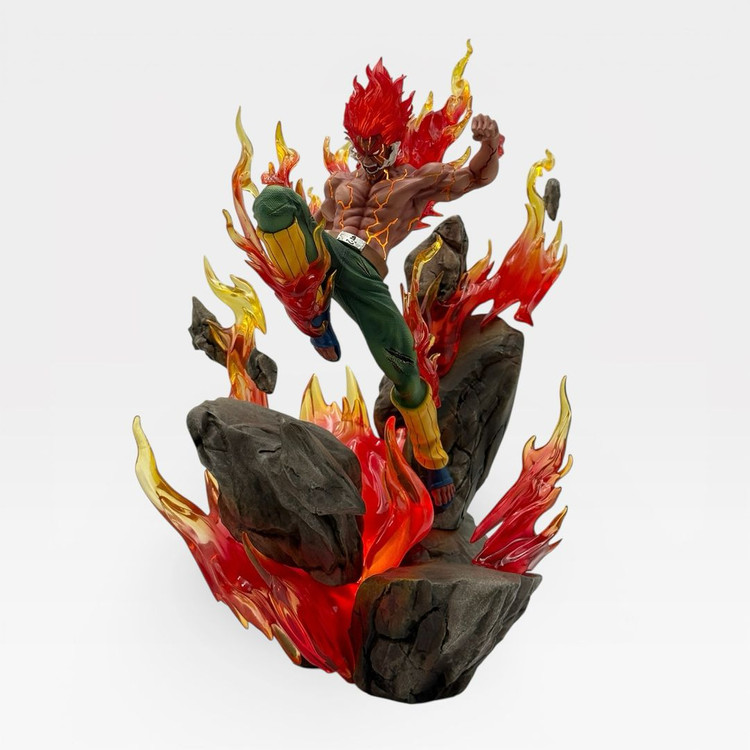 나루토 SW 스튜디오 마이트 가이 밤가이 레진 피규어 이미지