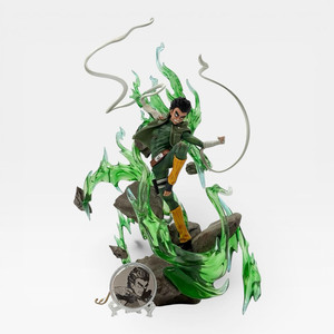 나루토 SW 스튜디오 록 리 팔문둔갑 레진 피규어 이미지