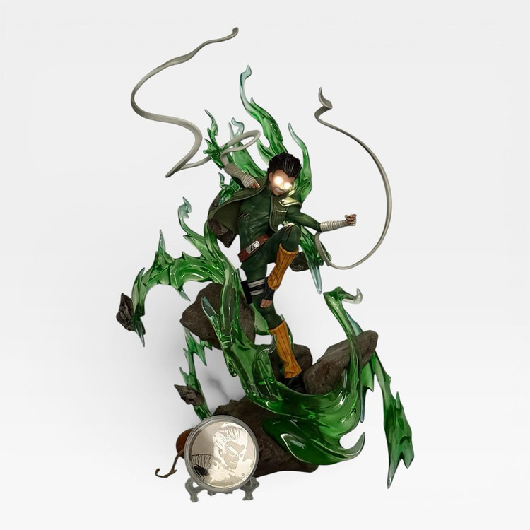 나루토 SW 스튜디오 록 리 팔문둔갑 레진 피규어 이미지