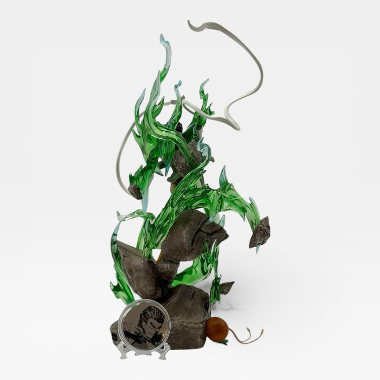 나루토 SW 스튜디오 록 리 팔문둔갑 레진 피규어 이미지