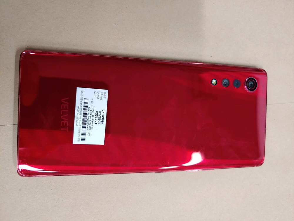 lg 벨벳 스마트폰 + 듀얼스크린 케이스--4