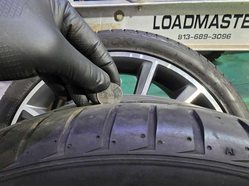 벤츠 CLS(W218) 19인치 순정 AMG 마차휠 휠타이어 세트 (TPMS, 휠캡 포함)--7