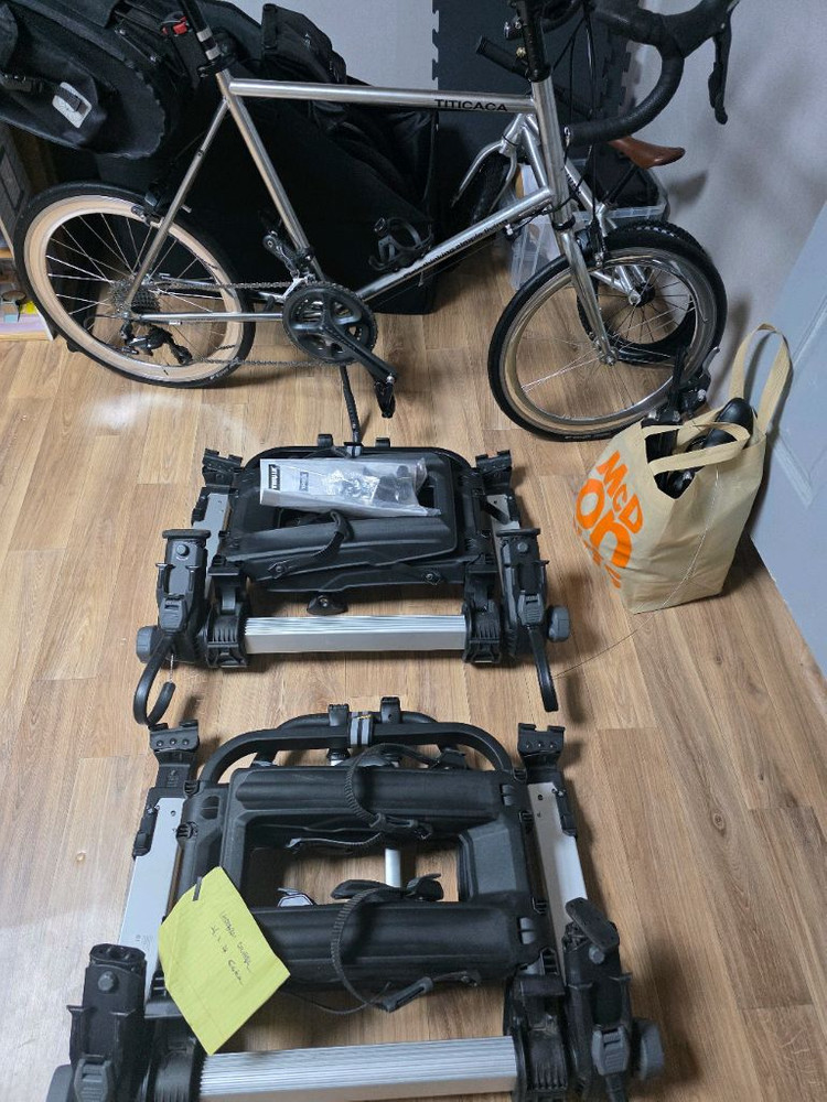 티티카카 스피터스L , 툴레 993 후미형 자전거캐리어--7