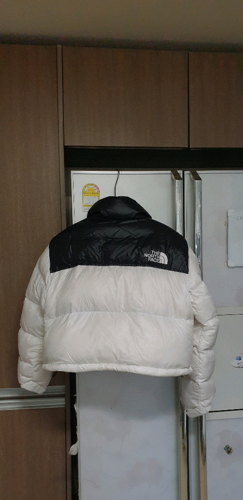 노스페이스 여성 눕시 크롭패딩 L--3