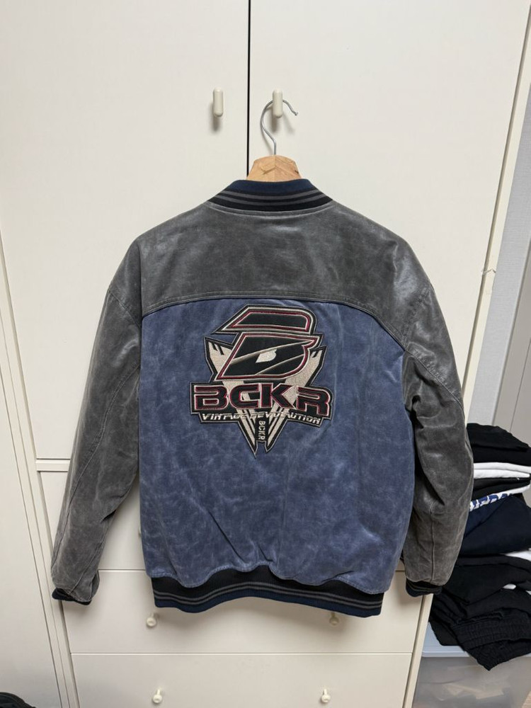 버커루 바시티 패딩 점퍼 B234LI370P (L/100) 거의 새상품 이미지