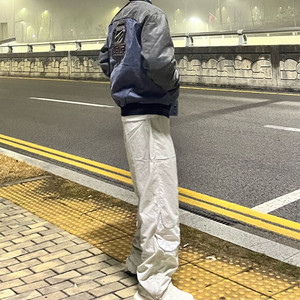 버커루 바시티 패딩 점퍼 B234LI370P (L/100) 거의 새상품 이미지