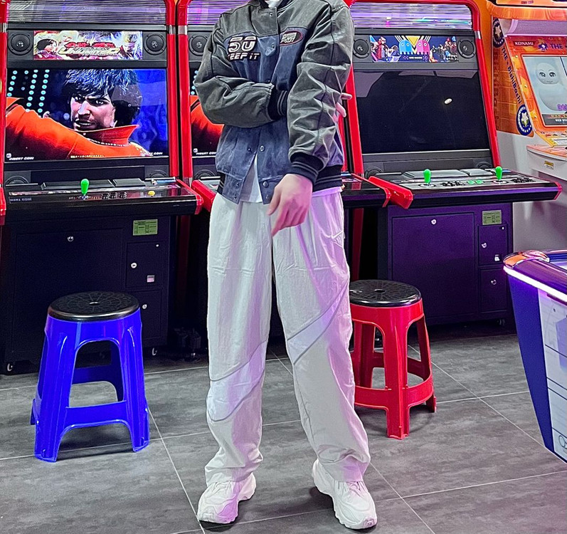 버커루 바시티 패딩 점퍼 B234LI370P (L/100) 거의 새상품 이미지