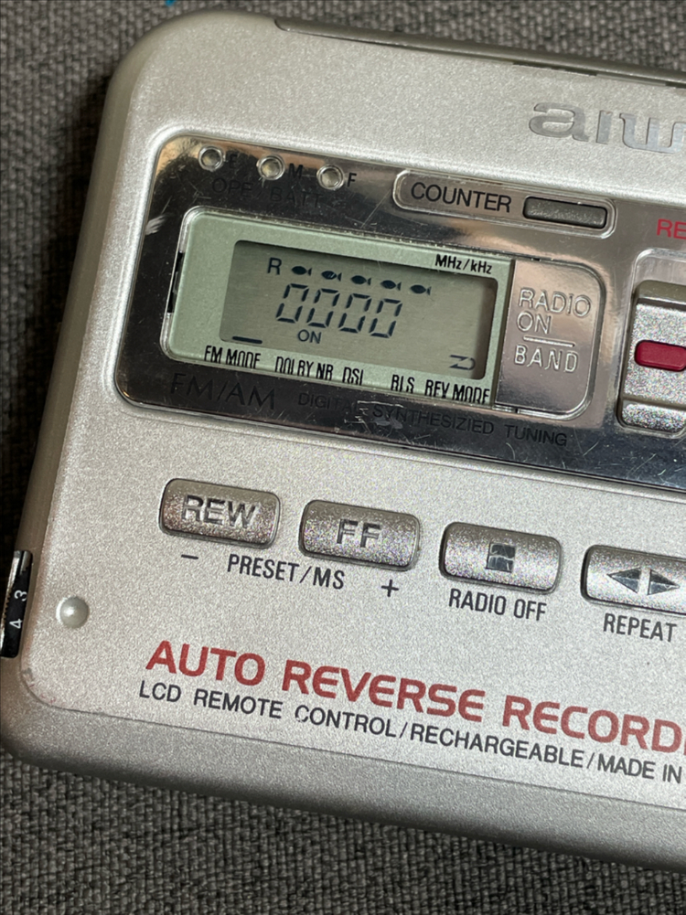 아이와 워크맨 2개 세트 수리용 부품용--2