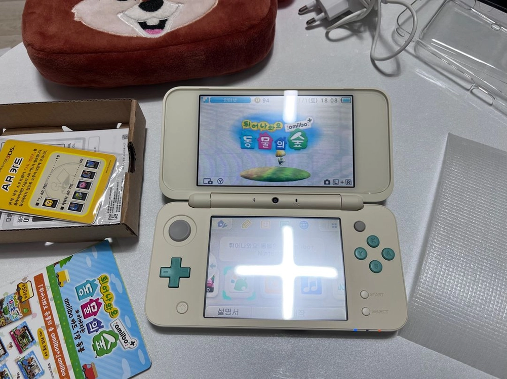 뉴 2ds xl - 튀어나와요 동물의숲 에디션 이미지