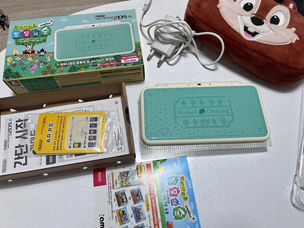 뉴 2ds xl - 튀어나와요 동물의숲 에디션 이미지