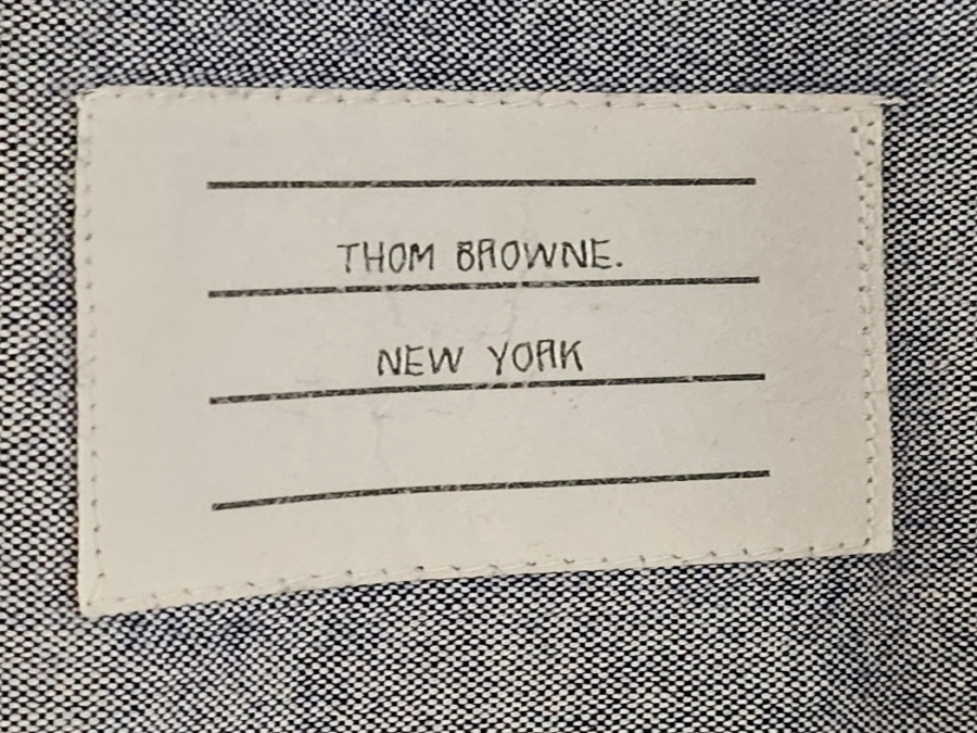 [1] 톰브라운 삼선 히든 셔츠--4