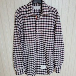 [1] 톰브라운 옥스포드 삼선 체크 셔츠 220518