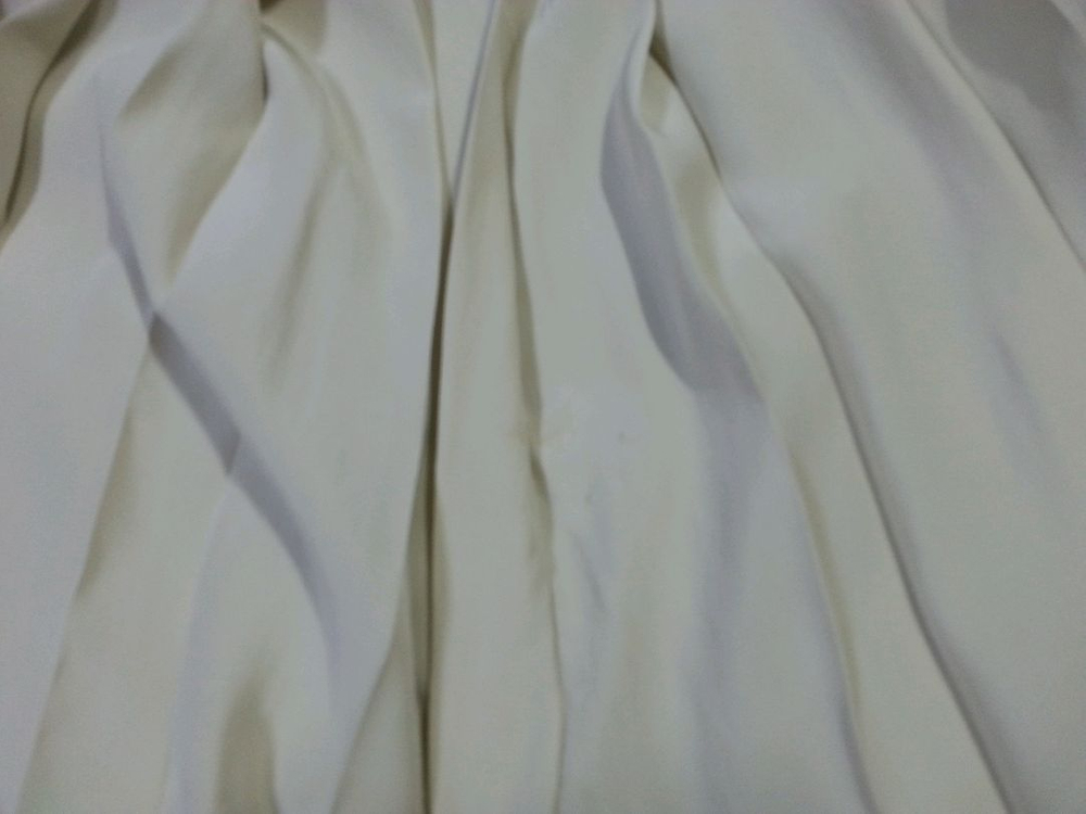 PRADA 프라다 실크 플리츠 스커트--5