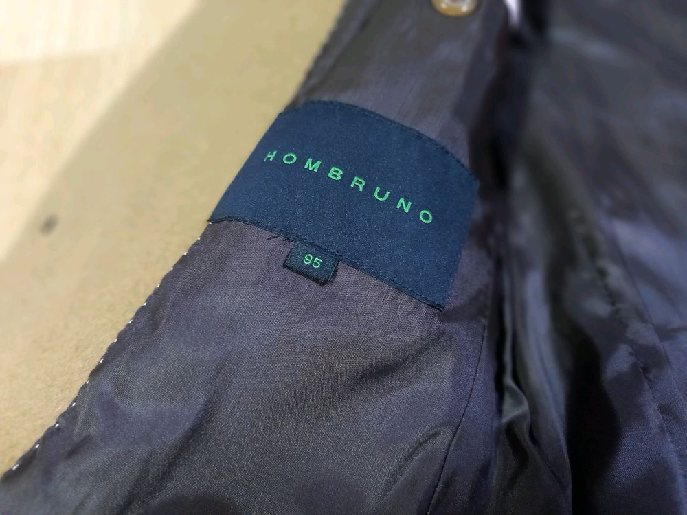 HOMBRUNO 오브루노 캐시미어 카멜코트--3