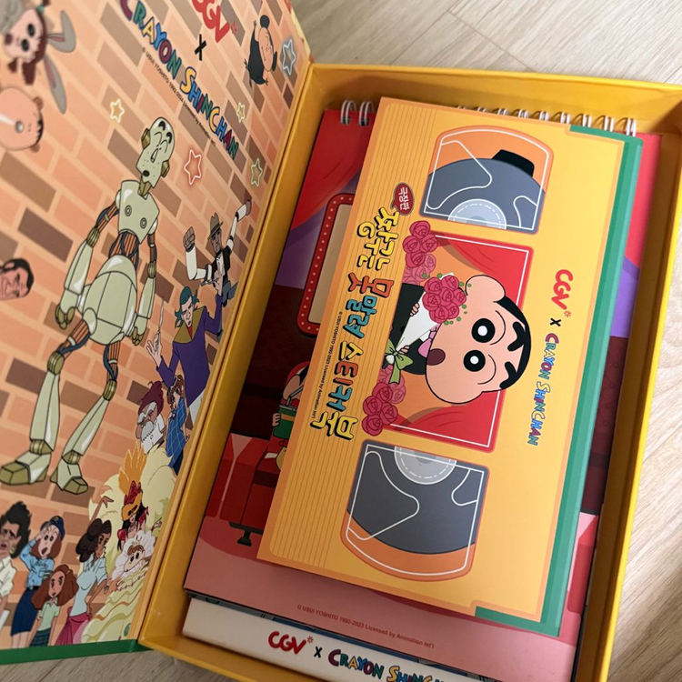 짱구는 못말려 캘린더 피규어 리멘트 세트 일괄 이미지